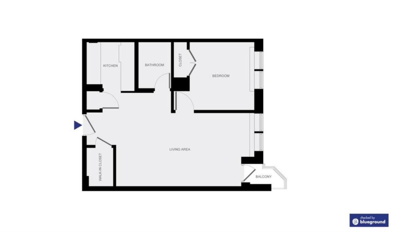 Quaint Chelsea 1br W Doorman Gym Balcony Nyc-7 Pangsapuri New York
