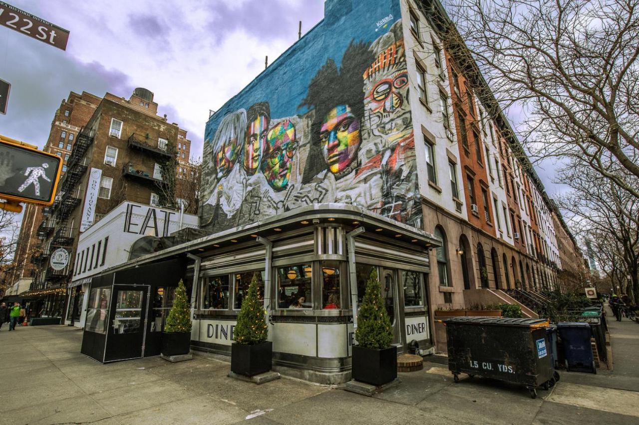 Pangsapuri Quaint Chelsea 1br W Doorman Gym Balcony Nyc-7 *